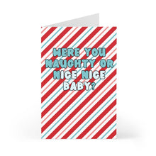 Load image into Gallery viewer, Naughty Or Nice Christmas Card