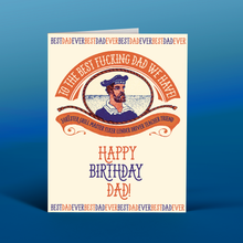 Load image into Gallery viewer, SAILOR DAD! birthday card