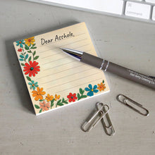 Load image into Gallery viewer, Dear Asshole - Funny Sarcastic Sticky Note Pad