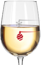 Load image into Gallery viewer, Naughty Stem Wine Glass | Unique Gift | Christmas