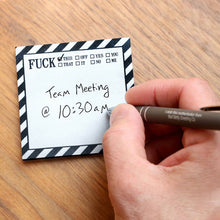 Load image into Gallery viewer, Funny Sarcastic Sticky Note Pad - Fuck This, That, Off