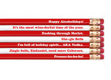 Load image into Gallery viewer, HOLIDAY CHEERS PENCIL SET