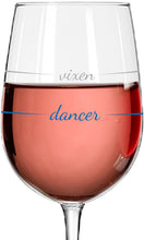 Load image into Gallery viewer, Vixen Stem Wine Glass | Unique Gift |  Christmas