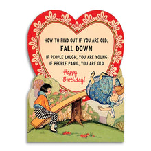 Load image into Gallery viewer, How to Find Out if You Are Old - Funny Birthday Card