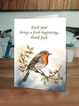 Load image into Gallery viewer, Fresh Beginnings Robin Christmas Card