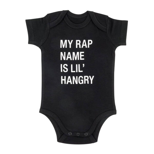 Lil Hangry Short Sleeve Baby Onesie (3-6 Months)