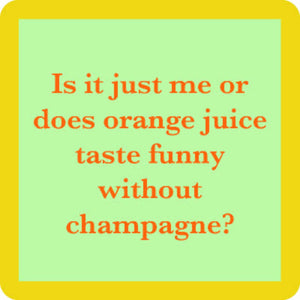 Orange Juice "Mix and Match" Coaster