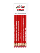 Load image into Gallery viewer, HOLIDAY MOM LIFE PENCIL SET