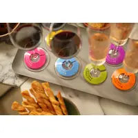 Load image into Gallery viewer, Capabunga GlassWhere™ Set of 6 Colored Slogans