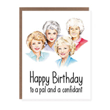 Load image into Gallery viewer, Golden Friendship | Pop Culture Birthday Card