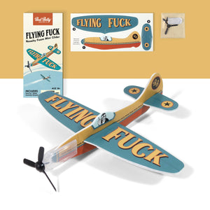 Novelty Toy Foam Glider Flying Fuck - Funny Gag Gift