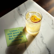 Load image into Gallery viewer, Funny Cocktail Napkins - Want to be invited