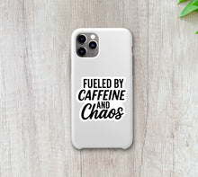 Load image into Gallery viewer, Fueled by Caffeine and Chaos Sticker
