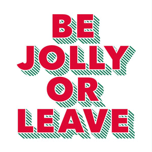 Holiday Cocktail Napkins | Jolly or Leave - 20ct