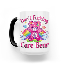 Load image into Gallery viewer, Don&#39;t Fucking Care Bear 15 Oz Ceramic Mug