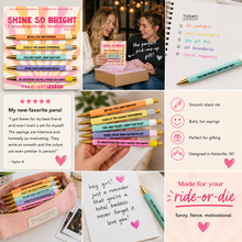 Load image into Gallery viewer, Shine So Bright - Funny Motivational Pen Set