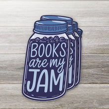 Load image into Gallery viewer, Books Are My Jam Sticker