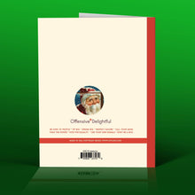 Load image into Gallery viewer, I See You! Santa Christmas Card