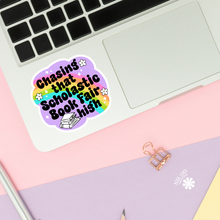 Load image into Gallery viewer, Chasing That Scolastic Book Fair High Stickers / Bookish