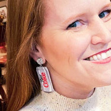 Load image into Gallery viewer, Scout Celebration Diet Dr. Pepper Earrings