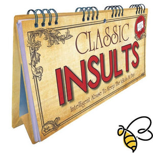 Classic Insults Flip Book - Joke/Gag Gifts