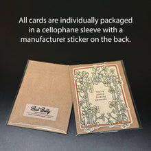 Load image into Gallery viewer, Do You Have Any Fucks? Go Fish - Funny Antique Card