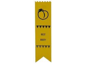 Best Booty Ribbon Award/ Bookmark