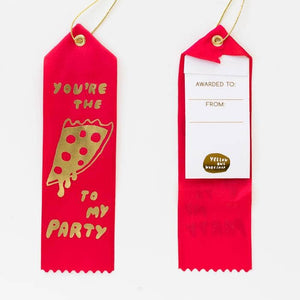 Pizza Party Award Ribbon