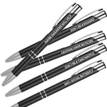 Load image into Gallery viewer, Fresh Out Of Fucks Ballpoint Engraved Pen
