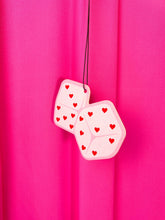 Load image into Gallery viewer, Heart Dice Air Freshener