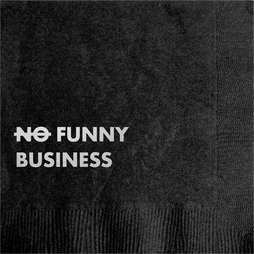 Funny Business Cocktail Napkin