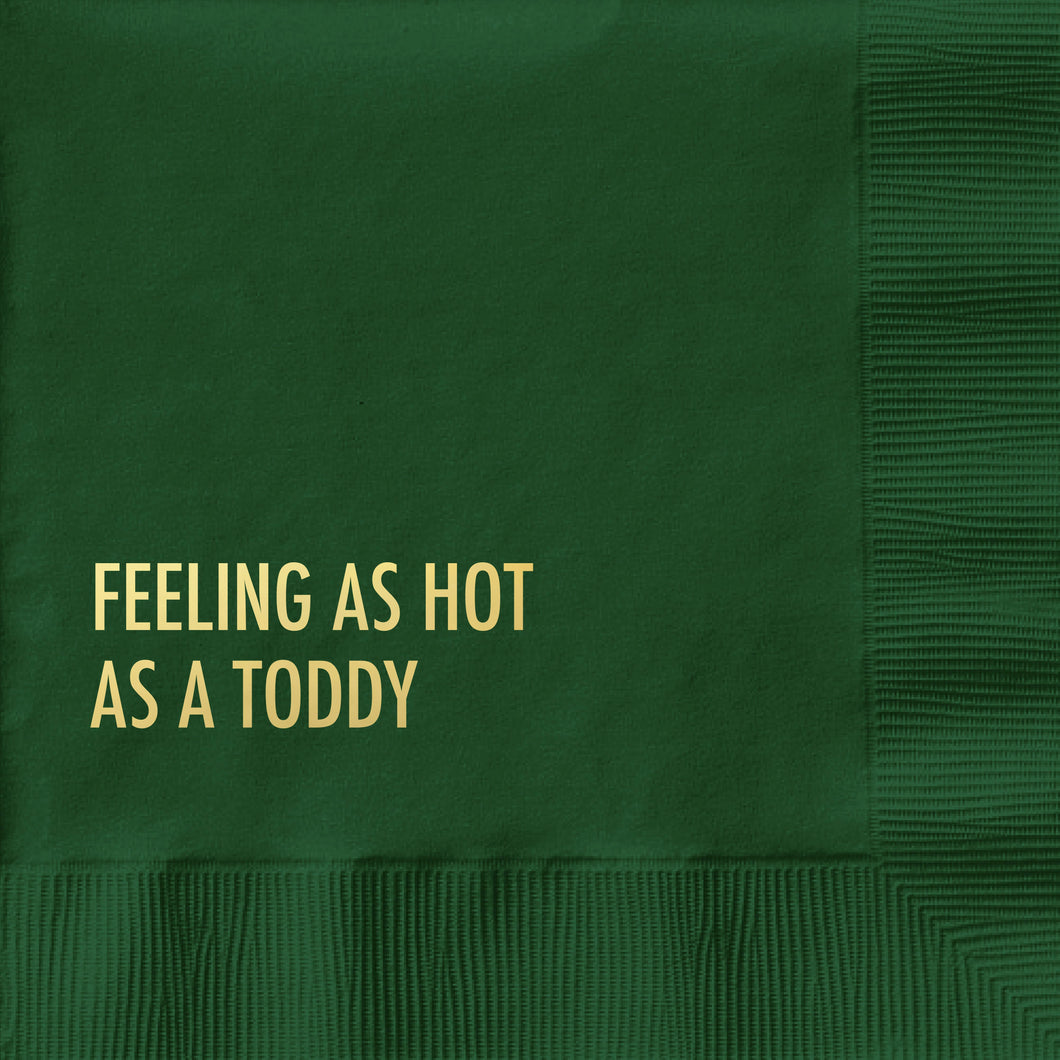 Hot Toddy Christmas Cocktail Napkin