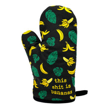 Load image into Gallery viewer, This Shit Is Bananas Oven Mitt