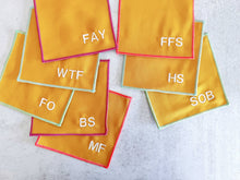 Load image into Gallery viewer, Summer Sweary Cocktail Coasters, set of eight