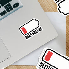 Load image into Gallery viewer, Need Snacks Sticker