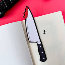 Load image into Gallery viewer, Kitchen Knife Die Cut Bookmark