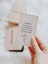 Load image into Gallery viewer, Listen Bitch Affirmation Cards