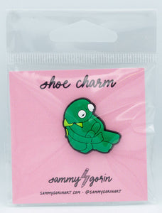 Sad Kerm Shoe Charm