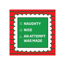 Load image into Gallery viewer, MAGNET Attempt Christmas