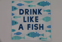 Load image into Gallery viewer, Funny Cocktail Napkins | Drink Like a Fish - 20ct