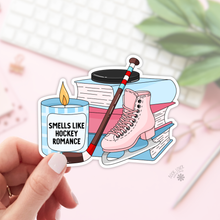 Load image into Gallery viewer, Smells Like Hockey Romance Stickers / Bookish Stickers
