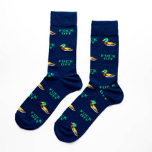 Load image into Gallery viewer, Men&#39;s Socks - Duck Off Crew Socks