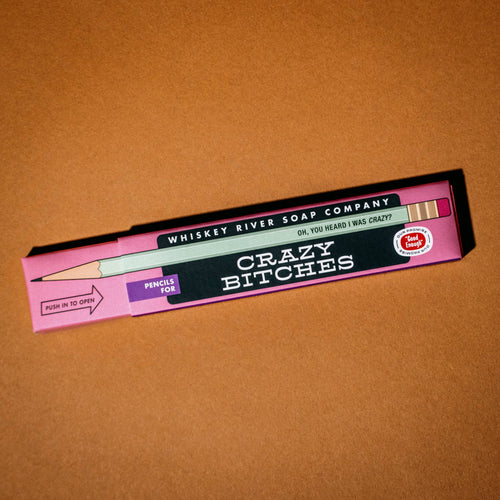 Pencils for Crazy Bitches | Fun Gift | Funny Pencils