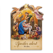 Load image into Gallery viewer, Spoiler Alert: He Dies - Funny Christmas Card