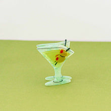 Load image into Gallery viewer, Large Martini Hair Claw Clip