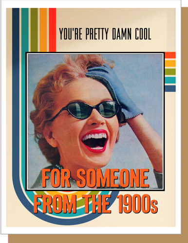 1900s - F - Birthday Greeting Card