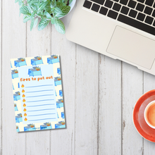 Load image into Gallery viewer, Funny Dumpster Fire Notepad - Fires to Put Out - Stationery