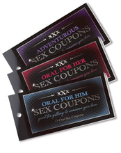 Load image into Gallery viewer, Sexual Adventures Coupon Book for Couples