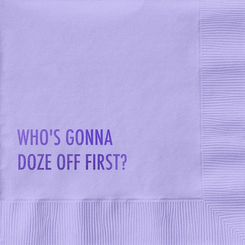 Doze Off Cocktail Napkin