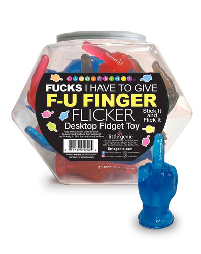 FU Finger Fidget Middle Finger